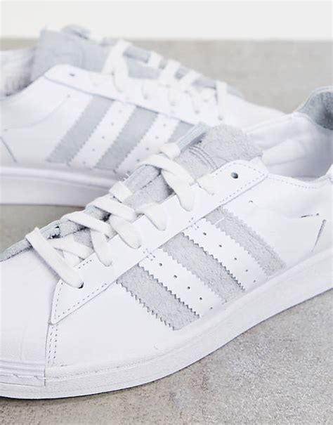 adidas superstar grau weiß wildleder|Adidas Superstar kaufen.